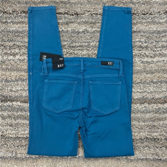 KUT From The Kloth Blue Diana Skinny Jeans Sz 0 NWT | KUT Diana Skinny Jeans - - Picture 12 of 13